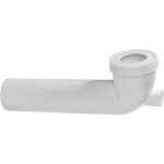Jardibric - pipe wc courte 100 ? emboture 85 / 105 ? raccord compact pour wc ? installation en espace ...
