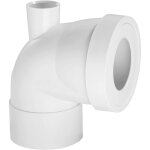 Jardibric - pipe wc droite �100 ? longueur 165 mm ? joint embo�ture �80 / 105 ? connexion sanitaire �tanche ...