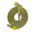 Jardibric - set tuyau �tirable 5 � 15 m ? avec pistolet 7 jets ? l�ger, flexible et facile � ranger pour ...