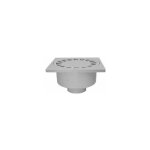 Jardibric - siphon de cour 200 x 200 mm ? gris ? mat�riau r�sistant aux gels, chocs, et produits corrosifs ...
