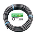 Jardibric - tuyau goutte � goutte non incorpor� couronne pe bd noir �17 x 20 mm 25 m