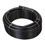 Jardibric - tuyau polythylne 25 ? 50m ? pehd noir 16 bars ? alimentation eau potable ? rseau extrieur ...