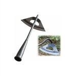 Jardin hoe - houe creuse tout en acier durci pour d�sherber � long manche, outils de d�sherbage de jardin, ...