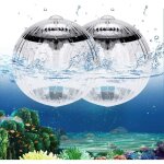 Jardin piscine lumi�re de piscine solaire, 2 pcs lumiere piscine flottante, 7 led color�e changement ...