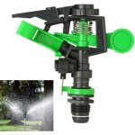 Jardinage d'irrigation outil jardin pelouse irrigation outils de jardin durables asperseurs rotatifs ...