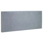 Jardinex - bordure de jardin pierre bleue 50 x 23 x 3 cm - gris bleu (lot de 5)