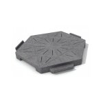 Dalle hexagonale clipsable ajour�e - gris beton