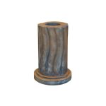 Jardinex - socle statue pierre reconstituée (60 cm) - rouille 60 cm Jardinex - socle statue pierre reconstituée (60 cm) - rouille 60 cm