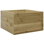 Jardini�re 40x40x23 cm bois de pin impr�gn� vidaxl