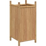 Jardini�re 40x40x80 cm bambou - vidaxl