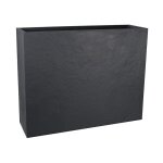 Eda - jardini�re muret loft xl volcania double paroi d�cor pierre - 99, 5 x 29, 5 x 78, 5 cm - 63 l - ...