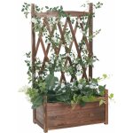 Unho - jardinière treillis extérieure bois bac à fleurs rectangulaire grande taille carré potager de ... Unho - jardinière treillis extérieure bois bac à fleurs rectangulaire grande taille carré potager de ...