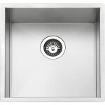 Jassferry �vier de cuisine 1 bac acier inoxydable de 1, 2 mm d'�paisseur 44 x 44 x 20 cm