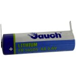 Jauch quartz - er 14505j - t pile sp�ciale lr6 (aa) cosses � souder en u lithium 3. 6 v 2600 mah 1 pc(s) ...