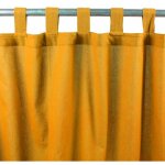 Jazz - rideau 100% coton à pattes orange 150x250 Jazz - rideau 100% coton à pattes orange 150x250