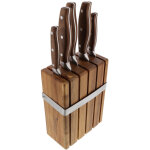 Jean dubost - bloc 5 couteaux roc