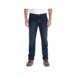 Carhartt - jean de travail homme rugged flex 102807 - bleu fonc� - 44 - jambes longues