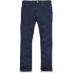 Jean droit fusel� rugged flex bleu - 491 - carhartt - 102807 42