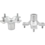 Jeffergarden lot de 2 moyeux de roue arri�re gauche droite de remplacement pour trx400ex sportrax 400 ...