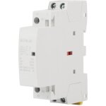 2p contacteur ac domestique din rail 220v / 230v 50 / 60hz, contacteur domestique ac, 1no 1nc, 20a(ac ...