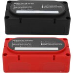 Jeffergarden 2pcs bloc de distribution d'alimentation 4 goujons 300a batterie bus bar universel pour ...