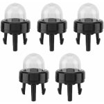 Jeffergarden 5pcs pompe d'ampoule, bulle d'huile de carburateur, appr�t de carburateur pompe � essence ...