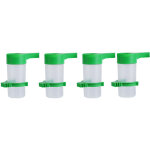 Jeffergarden abreuvoir pour animaux de compagnie, 4 pi�ces, clip d'abreuvoir pour cage � oiseaux, perroquet, ...