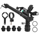 Jeffergarden - arroseur de pelouse 1. 5in  1in dn25 filetage femelle automatique 360 degrs rotation ...