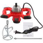 Jeffergarden b�tonni�re, m�langeur � coulis � 6 vitesses r�glables, double poign�e avec d�c�l�ration ...