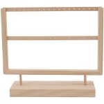 Jeffergarden boucles d'oreilles organisateur support journal couleur boucles d'oreilles en bois porte ...