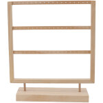 Jeffergarden boucles d'oreilles organisateur support journal couleur boucles d'oreilles en bois porte ...