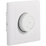 Jeffergarden bouton rotatif mural pratique pour lampe, 1 pi�ce, contr�leur de luminosit�, panneau variateur, ...