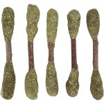 Jeffergarden btonnets � mcher pour lapin, 5 pi�ces, meulage des dents, interactif, luzerne, herbe, hamster, ...