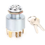 Jeffergarden cl�s universelles de verrouillage de commutateur d'allumage de 12v 4 positions pour le bateau ...