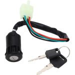 Jeffergarden commutateur de cl� d'allumage � fil � 4 broches commutateur de syst�me d'allumage durable ...