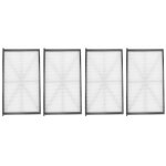 Jeffergarden filtres de nettoyage de piscine robot lavables rcx70101, 4 pices, pour tigershark, sharkvac, ...