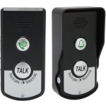 Interphone sans fil, sonnette vocale longue distance, tanche ip54, pour maison et htel - jeffergarden ...