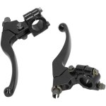 Jeffergarden kit de levier d'embrayage, paire de leviers d'embrayage universels pour pit bike dirt bike ...