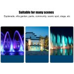 Jeffergarden lampe de piscine � led 15w ip68 ac lampe 12v lumi�re sous - marine applique murale de piscine ...