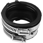 Jeffergarden manchon de carburateur, bride de carburateur en caoutchouc noir pour collecteur d'admission, ...