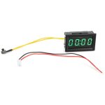 Jeffergarden montre �lectronique num�rique lumineuse � led pour voiture, accessoire de d�coration (vert) ...