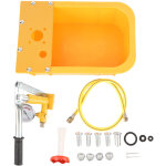 Jeffergarden pompe de test de pression d'eau manuelle avec manom�tre, raccord filet� standard g1 / 2, ...