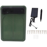 Jeffergarden porte automatique de poulailler, coffre - fort � �nergie solaire avec capteur de lumi�re ...