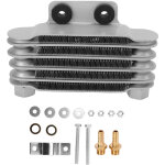 Jeffergarden radiateur refroidisseur d'huile moteur avec adaptateurs en aluminium pour moto 50250cc dirt ...