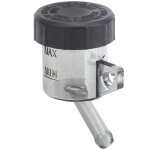 Jeffergarden r�servoir de liquide de frein moto universel r�servoir tasse d'huile arri�re / avant transparent ...