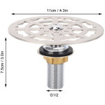 Jeffergarden robinet de bar avec rince - verres automatique en acier inoxydable, accessoire de nettoyage ...