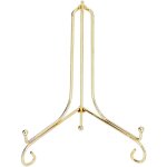 Jeffergarden support d'horloge rond en m�tal, support de plaque en porcelaine, pr�sentoir d'horloge mural ...