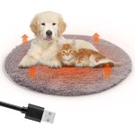 Jeffergarden tapis chauffant pour chiens chats 40 x 40 cm, coussin chauffant usb, couverture chauffante ...