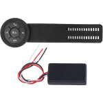 Jeffergarden commande au volant intelligente sans fil, 7 touches, contr�leur de roue noir avec bo�te ...