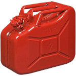 Jerrican 10l metal rouge homologue un - tuvgs